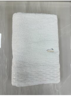 IPEKCE Ipekce Rabel Handdoek 70 x 140 Cm Cream