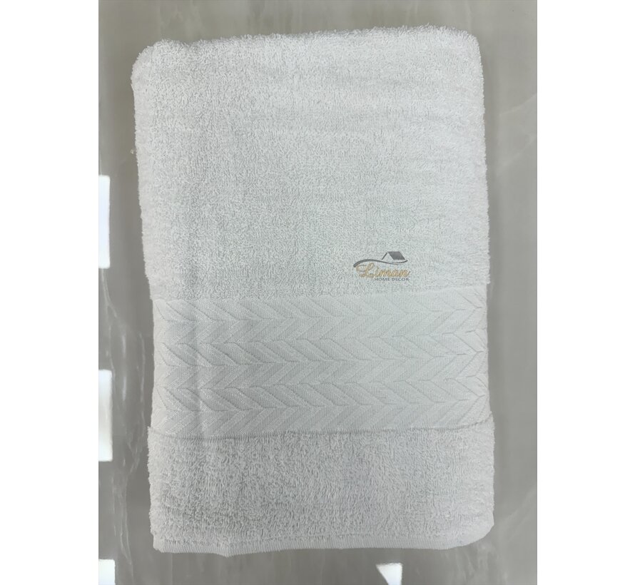 Ipekce Dory Handdoek 70 x 140 Cm Cream