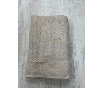 IPEKCE Ipekce Dory Handdoek 70 x 140 Cm Beige