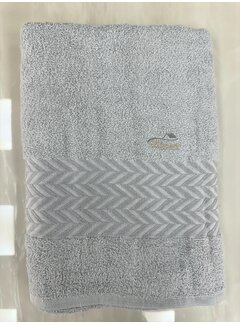 IPEKCE Ipekce Dory Handdoek 70 x 140 Cm Grijs