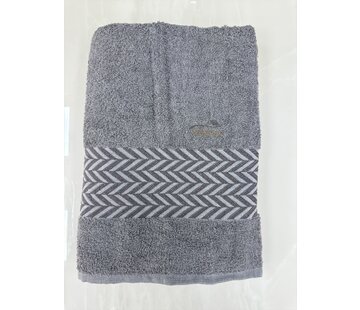 IPEKCE Ipekce Dory Handdoek 70 x 140 Cm Donker Grijs