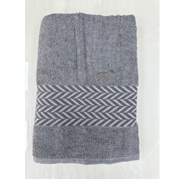 IPEKCE Ipekce Dory Handdoek 70 x 140 Cm Donker Grijs