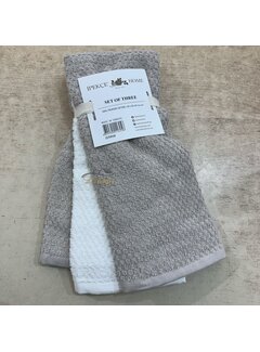 IPEKCE Ipekce Keuken Handdoek 40 x 65 Cm 3 Delig Beige