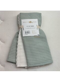 IPEKCE Ipekce 3 Parca Mutfak Pecetesi 40 x 65 Yesil