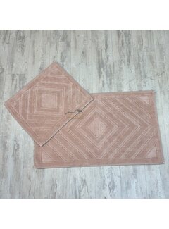 IPEKCE IPEKCE Japandi Banyo Paspasi Pembe