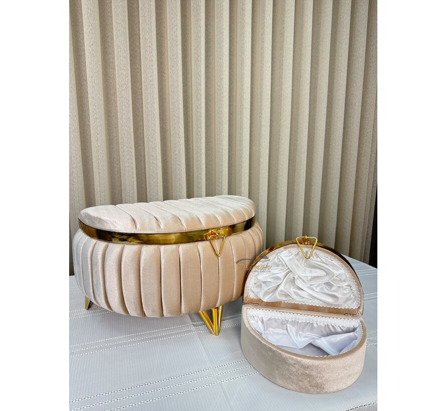 Julia Bruidkisten Beige