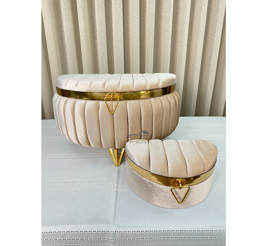 Julia Bruidkisten Beige