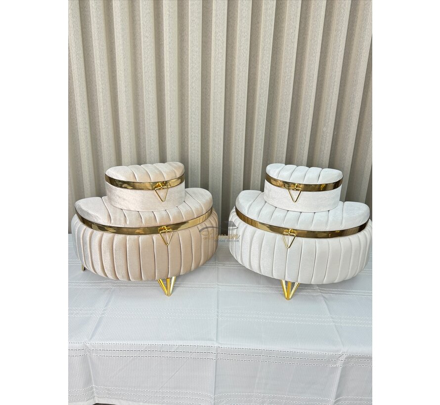 Julia Bruidkisten Beige