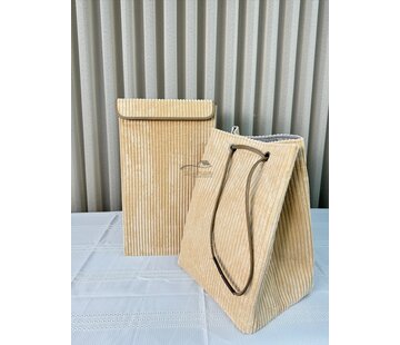 PILELI CAMASIR SEPETI / SAKLAMA / DEPO ALANI CARAMEL
