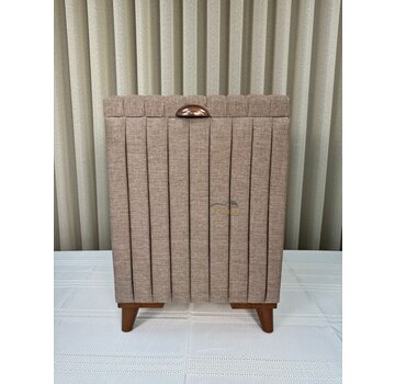 ELEGANCE LAUNDRY BASKET / STORAGE BASKET BROWN