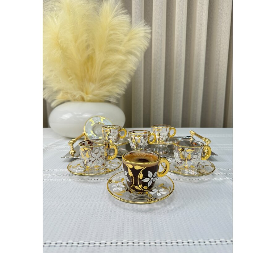 ESCO YASEMIN ESPRESSOSET 12 DELIG | 6 PERSOONS