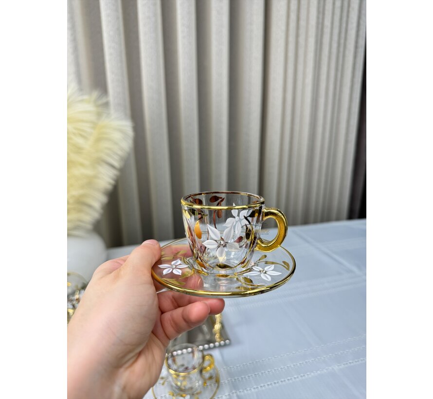 ESCO YASEMIN ESPRESSOSET 12 DELIG | 6 PERSOONS