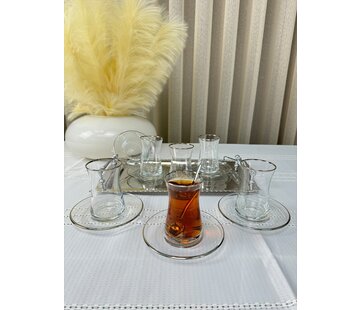 Esco Esco Theeset Zilver 12 Delig | 6 Persoons
