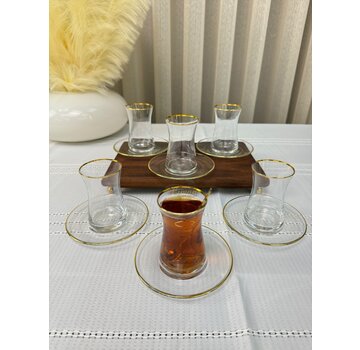 Esco Esco Gold Çay Seti 12-Parca | 6 Kisilik