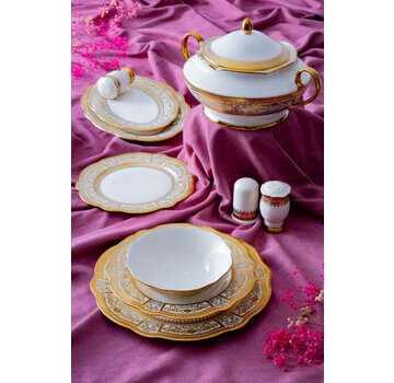 ACR ACR Rosella 12 Persoons | 60 Delig Serviesset Gold
