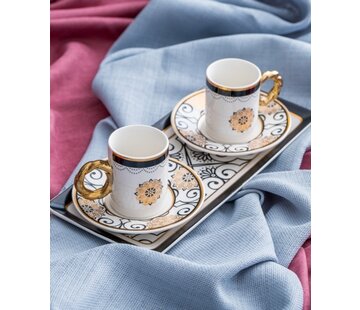 ACR ACR Francesca Espressoset 5 Delig | 2 Persoons Zwart