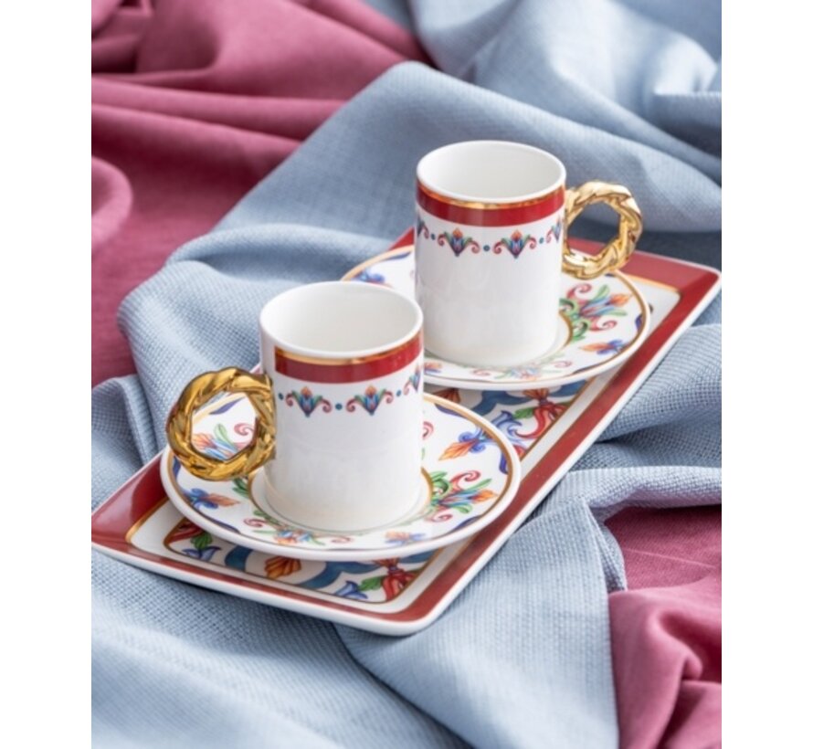 ACR Francesca Espressoset 5 Delig | 2 Persoons