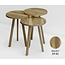 Trendy Round 3-piece Side Table Set eco