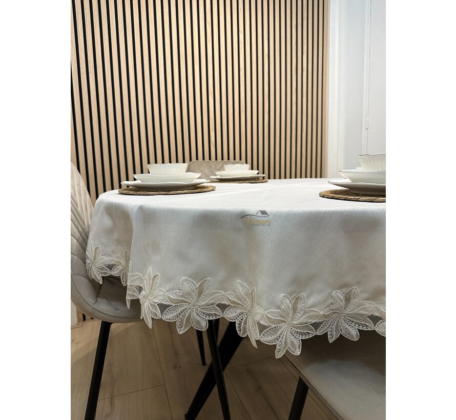 Artemis Tafelkleed Cream 1 Delig