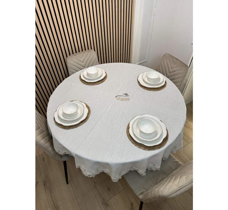Artemis Tafelkleed Cream 1 Delig