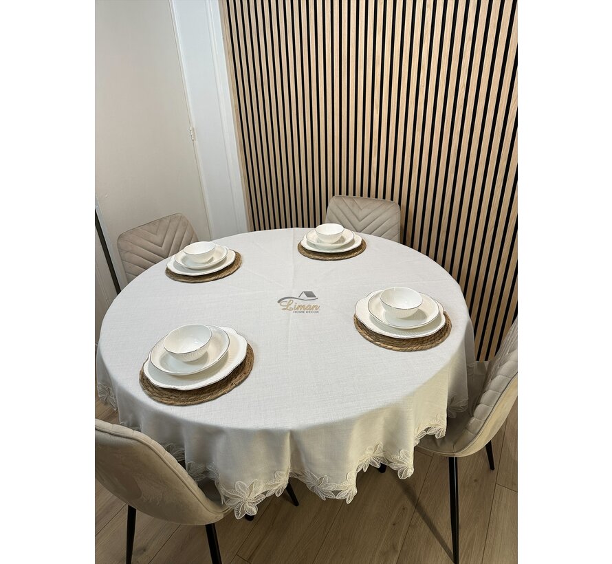 Artemis Tafelkleed Cream 1 Delig