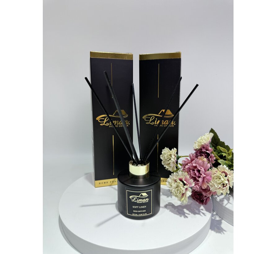 Liman® Geurstokjes Soft Linen 100 ML