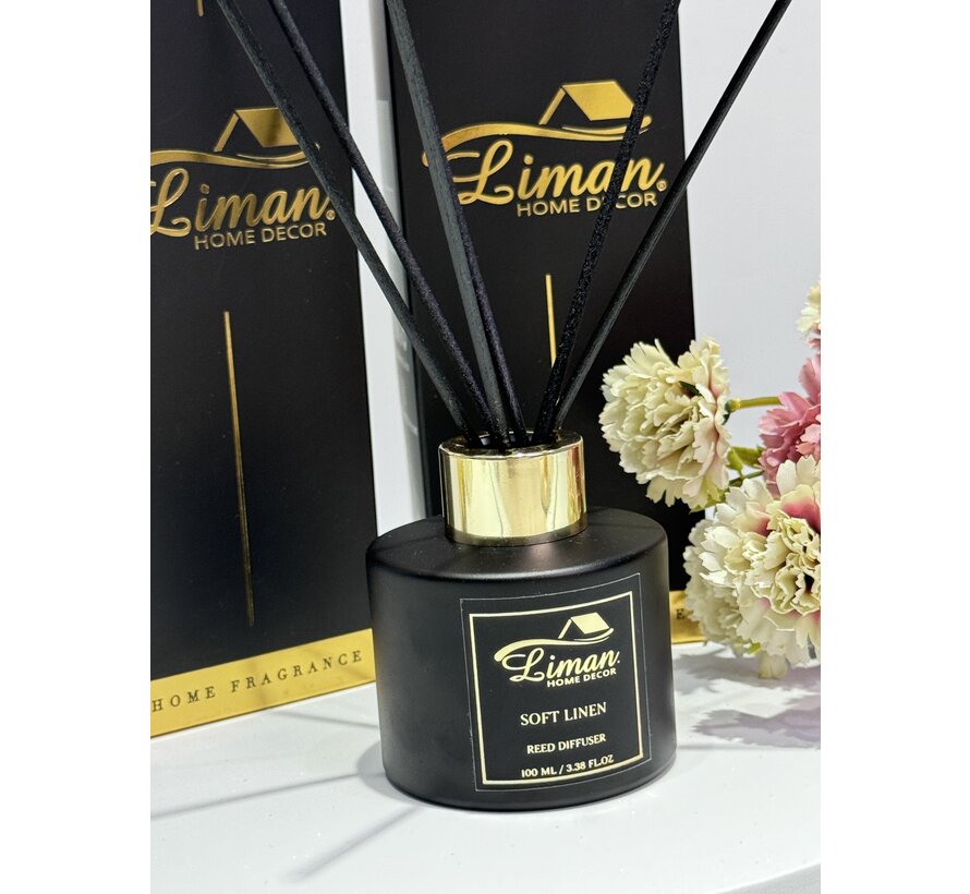 Liman® Geurstokjes Soft Linen 100 ML