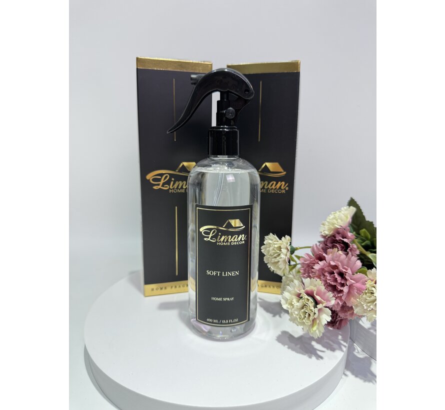Liman® Luxe Huisparfum Soft Linen 400 ML