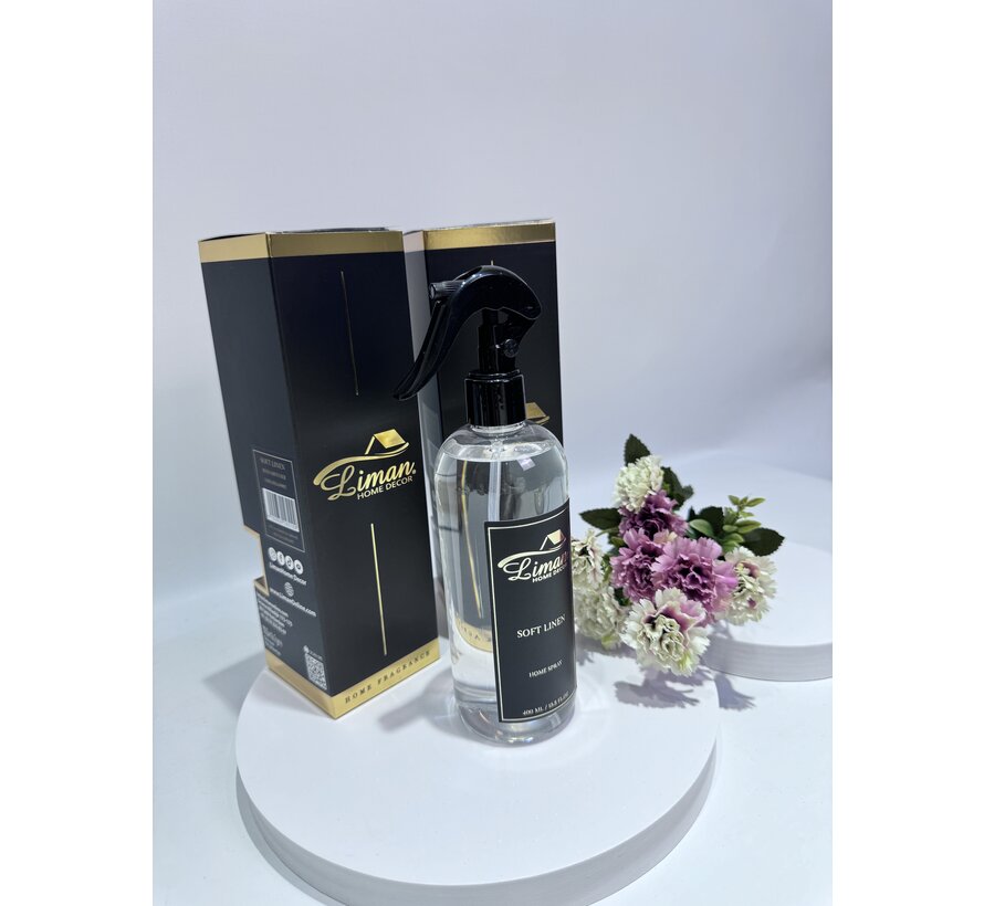 Liman® Luxe Huisparfum Soft Linen 400 ML