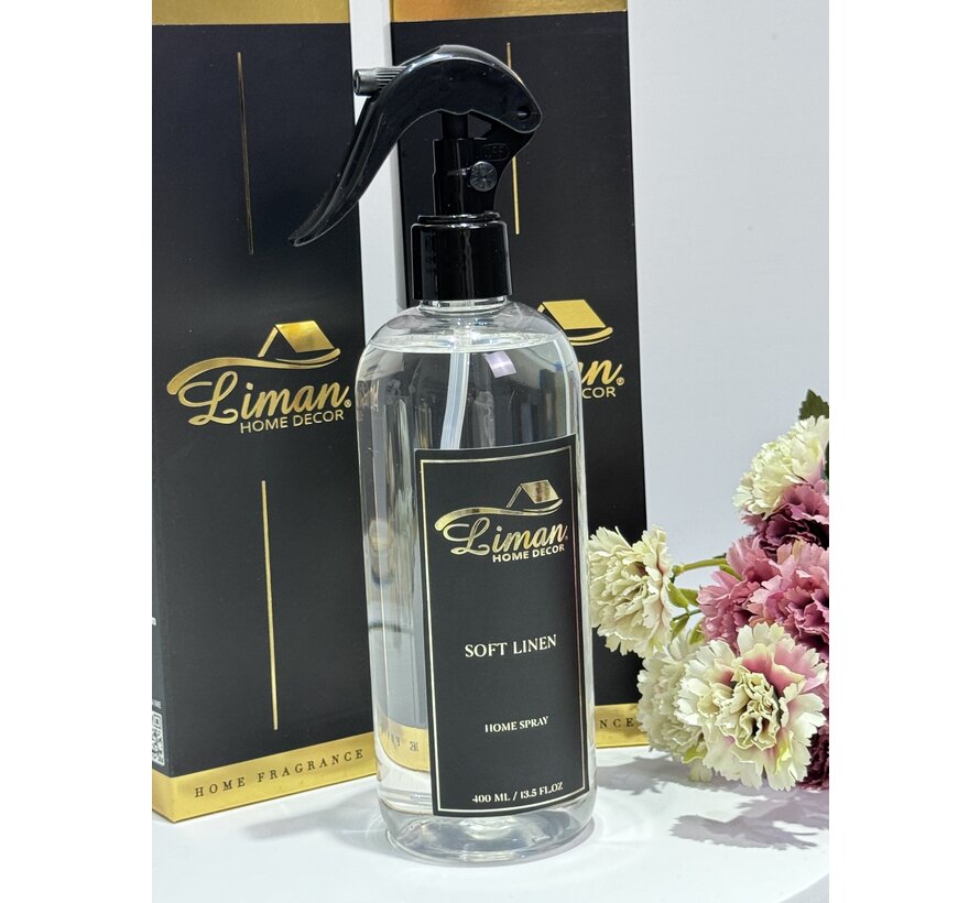 Liman® Luxe Huisparfum Soft Linen 400 ML
