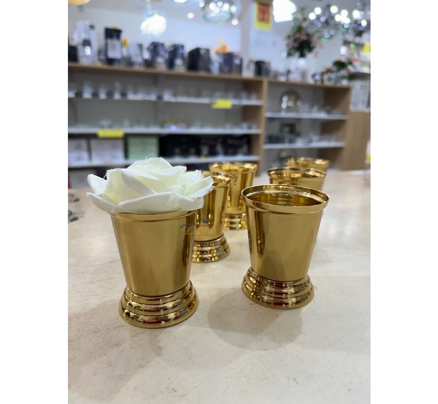 6'LI GULLUK / DEKORATIF GOLD