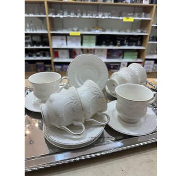 ACR ACR Veronica Cappuccino/Nescafeset 12 Delig | 6 Persoons Gold