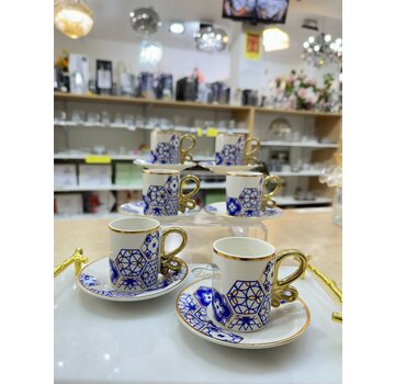 ACR ACR Blue Sky Espressoset 12 Delig | 6 Persoons