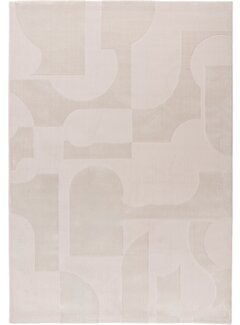 LALEE LALEE ELIF JAPANDI HALI 405 BEIGE - CREAM