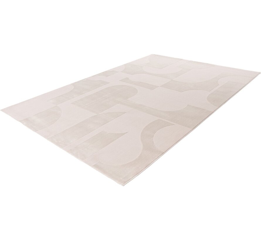LALEE ELIF JAPANDI HALI BEIGE - KREM