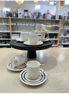 ACR ACR Julia Espressoset 12 Delig | 6 Persoons