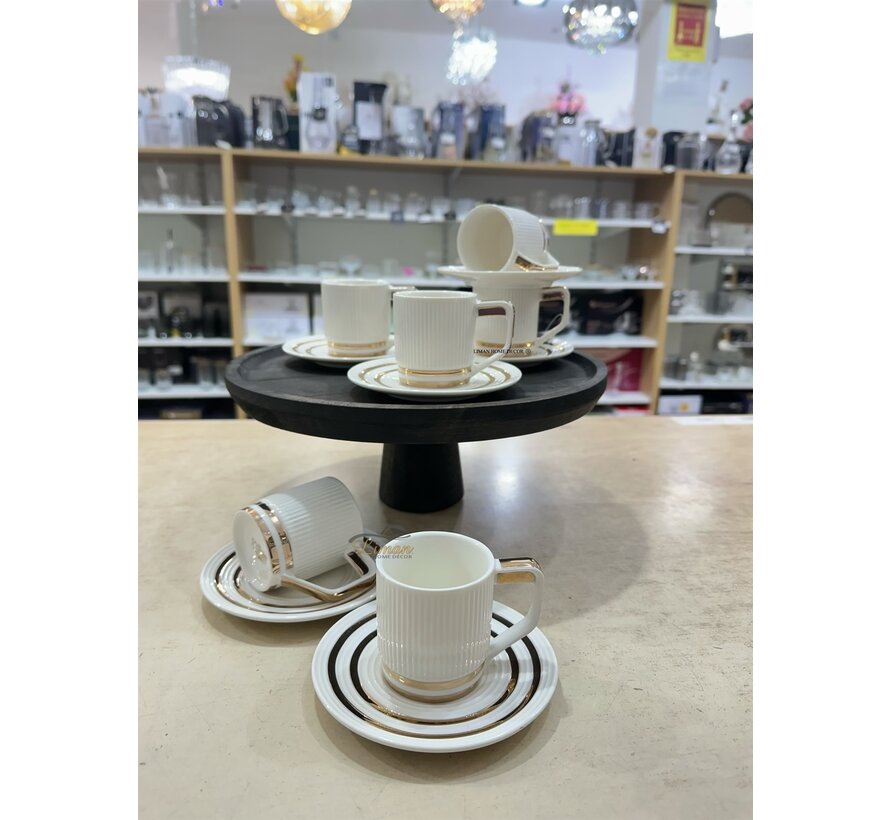 ACR Julia Espressoset 12 Delig | 6 Persoons