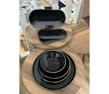 ACR ACR Royal Schwarz 6-Personen | 27-Designservice-Set