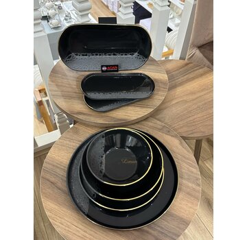 ACR ACR Royal Black 6-Persoons | 27-Delig Serviesset
