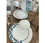 Neva Mentol Hibrit 6-Person | 24 -Piece Dinnerware Set
