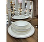 Bricard Porcelain Canet  6-Kisilik | 27-parça Yemek Takımı Gumus