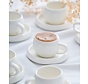 Bondy Espressoset 12 Delig | 6 Persoons