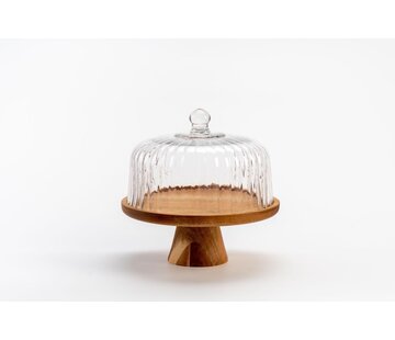 Rustic Wood Taartplatteau 26 cm