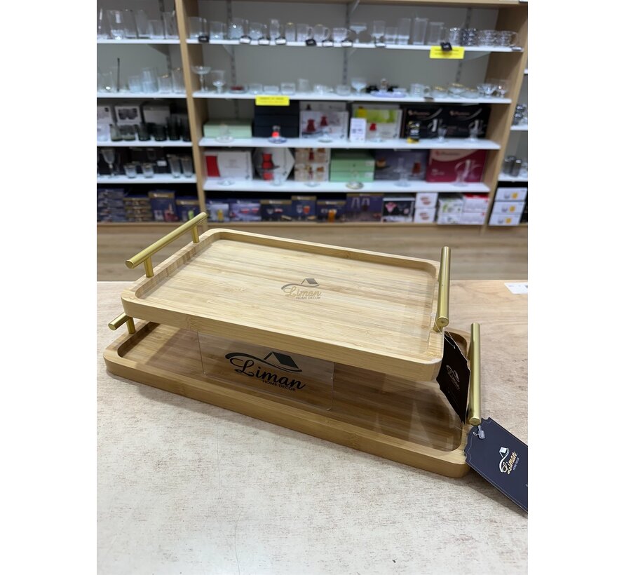 Bambu Tepsi 40 X 20 CM