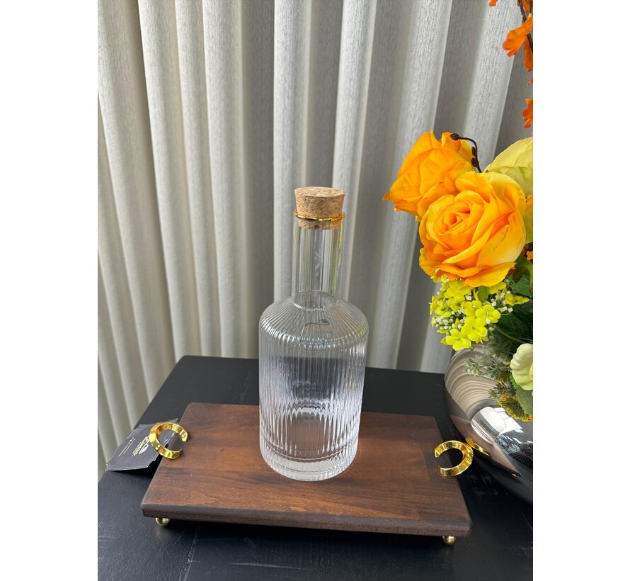 RIBBLE KARAAF TRANSPARANT- GOLD  1,15 Liter