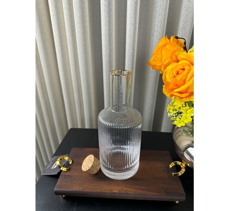 RIBBLE KARAAF TRANSPARANT- GOLD  1,15 Liter