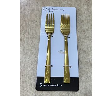 DIVA GOLD DINERVORK 6 DELIG