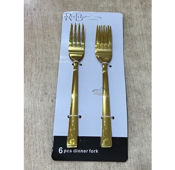 DIVA GOLD 6 ADET YEMEK CATALI