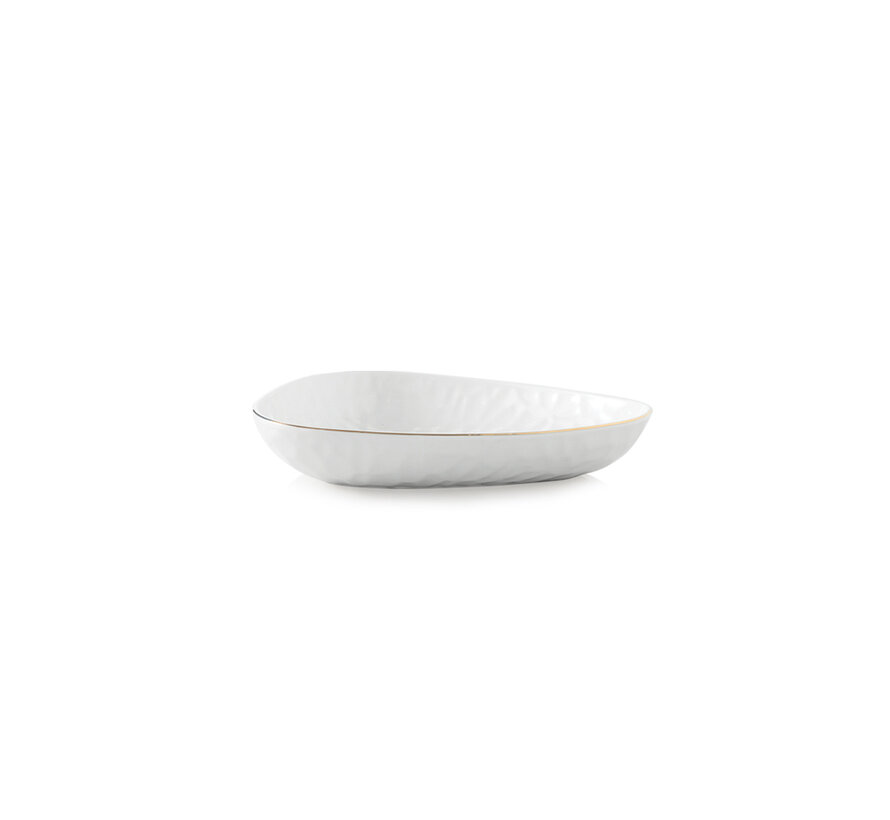 Estella Gold Dreieck Oval 6-Personen | 24-teiliges Serviettenset