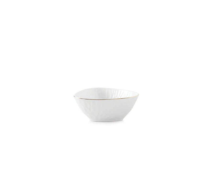 Estella Gold Dreieck Oval 6-Personen | 24-teiliges Serviettenset